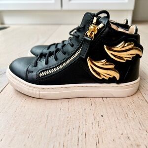 Guiseppe Zanotti kids hi-top sneakers